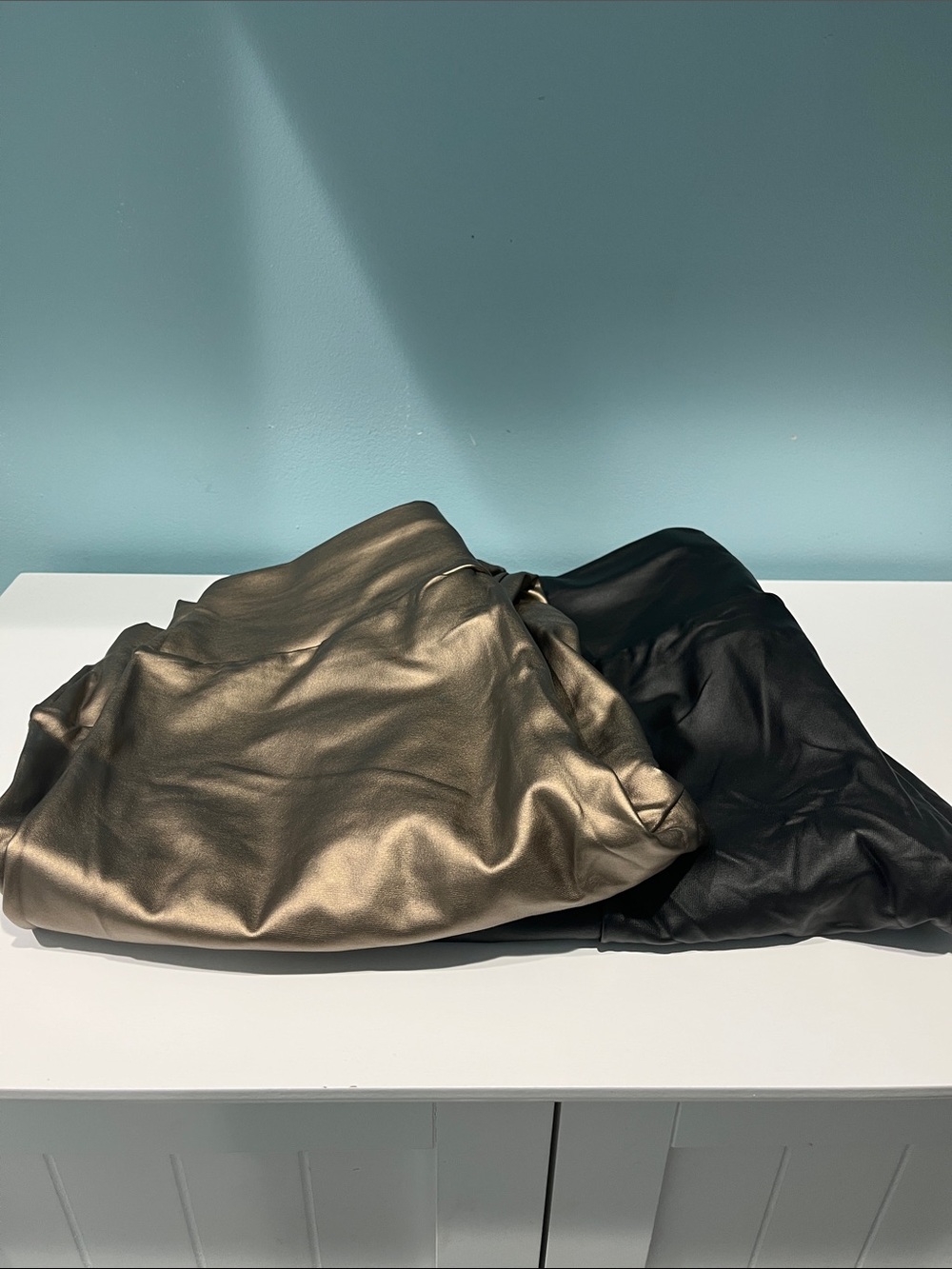 Metallic Gold and Black Women’s Skirts